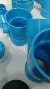 ARR อุปกรณ์ข้อต่อแบบบาง PVC สีฟ้า ขนาด 4” หลากหลายรูปแบบ