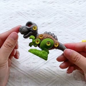 Kids Assembly Dinosaurs Toys DIY Model Toys Early Educational Tools Children Birthday Gifts