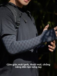 MiiOW | Tay lụa băng chống nắng cho nam mùa hè ngoài trời câu cá đạp xe chống tia UV bảo vệ bàn tay mát lạnh