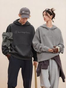 Champion | Fleece Hoodie Men Women Autumn