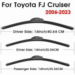 For Toyota FJ Cruiser 2006-2023 14"+16"+14" Car Wiper Blade Front Wipers Windscreen Auto KOSOO Wiper Blades