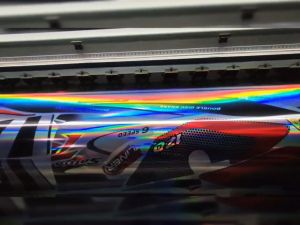 Satria RU Stiker Striping Hologram 2002