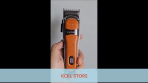 Kemei Professional Hair Clipper - ไร้สายหุ้มหนังสวยหรู ปัตตาเลี่ยน ที่ตัดผม เครื่องตัดผม บัตตาเลี่ยน น้ำมันสดใส