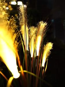 Solar Outdoor Waterproof Reed Lights Landscape Lamp Garden Light Wedding HolidayYard Patio Decor