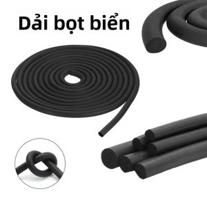 Dây Đệm Cao Su Nitrile Màu Đen 3/1M Dải Đệm Hình Chữ O Bền Bỉ Chống Nước Cho Nhiều Kích Cỡ Khác Nhau Từ 3/4 Đến 18mm
