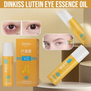 Dinkiss Lutein Eye Essence Oil Anti Aging Eye Cream Fade Dark Circles Eye Bags