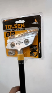 Tolsen Heavy Duty Glass & Tile Scraper w/ Soft Grip Steel Tube(12) " 24"