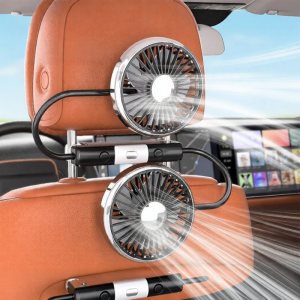 ZUNYI | Powerful Dual Head USB Car Fan 12v