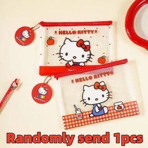 Sanrio | Sanrio Hello Kitty A5 Clear Folder Cartoon Stationery Bag for Students & Office Use