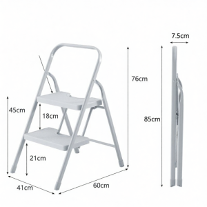 YSF | Wide Thick Extendable Step Stair Ladder