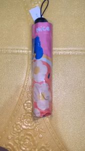 Payung Lipat 3 Anjing Full Print Anti UV GRC - 719