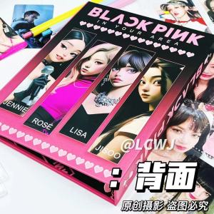 BlackPink Celebrity Card Album Simple Ins Style 3 Inch Small Card Large Hard Cover Storage Rose Park Hyo Yun Creative Gift