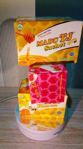 MADU TJ SACHET / RASA ORIGINALJERUKSTRAUBERRY / TJ SACHET ISI 12