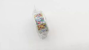 Bandai | 500 Vòng Crayon Shin-chan Dán Cuộn Gói Tự Dính Văn Phòng Phẩm Nhãn Để Trang Trí Quà Tặng Scrapbooking Đảng Ủng Hộ