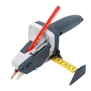 Gypsum Board Cutting Tool Gypsum Board Cutter with Tape Measure Tool Kit Includes Cutter Pencil and 5 Blades