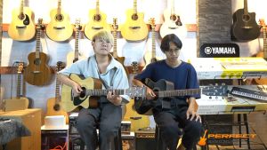 Yamaha FS100C Acoustic Guitar กีต้าร์โปร่งยามาฮ่า รุ่น FS100C ผ่อน 0% แถมฟรี กระเป๋ากีต้าร์รุ่นสแตนดาร์ดของแท้