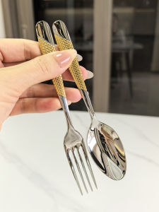 Bộ Thìa Đũa Bằng Thép Không Gỉ 304 Cao Cấp Dùng Tại Nhà Thìa Múc Trái Cây Kem Bánh Pudding Thìa Múc Kem Thìa Múc Kem