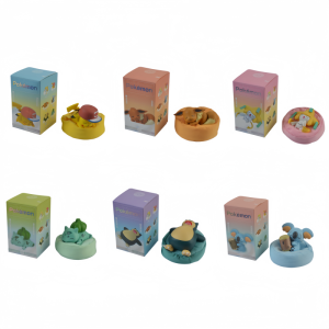 Takara Tomy | Genuine Product Pokémon Sleeping Posture Model Ornament Serie Anime Action Figure Snorlax Bulbasaur Eevee Model Doll Toy Gift