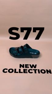 Sandal Joemen S 77 Sandal Pria Wanita Sendal Slop Korean Style Kekinian Karet Casual Distro Terbaru