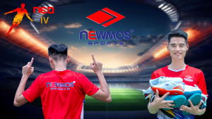 Newmos Neo IV giày đá bóng nam thể thao da PU chống nước bền bỉ bám sân êm chân