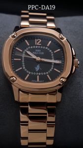 Paris Polo Club / PPC FONTAINEBLEAU นาฬิกาข้อมือผู้หญิง สายสแตนเลส รุ่น PPC-DA19 / PPC-DG02