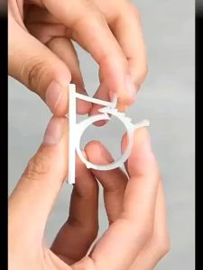 ท่อแก๊สสากลหัวเข็มขัดคงที่ไม่เจาะท่อน้ำหัวเข็มขัดท่อแก๊สปรับได้อลูมิเนียมท่อพลาสติกแขวนท่อน้ำ