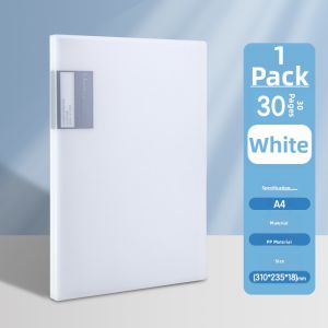 deli | Transparent A4 File Folder 3 Pieces