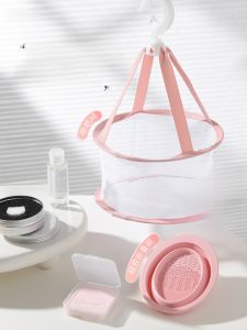 Goodi Makeup Brush Cleaning Bowl Tool Set Beauty Blender Soap Agent Drying Net Basket Cosmetic Brush Laundry Kit for All Skin Types