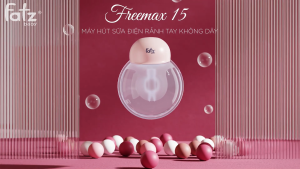 Máy hút sữa điện rảnh tay không dây FATZ BABY Freemax 15 FB1215SD 3 chế độ cup đựng sữa 240ml