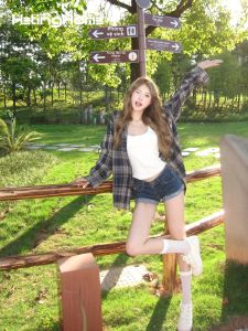 HetingHOME | Áo sơ mi kẻ caro dáng rộng dài tay mùa thu Hetinghome dành cho nam không giới tính phong cách cổ điển chất liệu polyester cotton