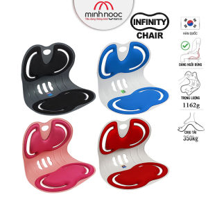[Hàng chính hãng] Ghế chỉnh dáng ngồi đúng Infinity Pit Chair - Hàn Quốc. Ghế rộng phù hợp Nam Nữ cân nặng từ 45 - 75kg. Sản phẩm nhiều màu nhiều lựa chọn Combo cho gia đình