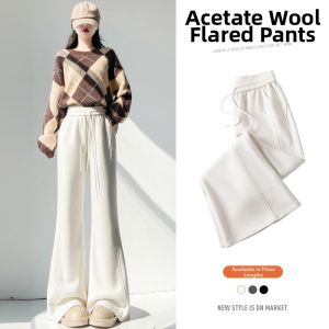 La Chapelle | Warm and Cozy Flannel Flare Trousers