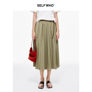 Comfortable Breathable Wool Acetate Blend Skirt
