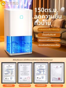 เครื่องกำจัดความชื้นแบบไร้เสียงสำหรับใช้ในบ้าน NOCCLILI 071 ขนาดเล็ก 14 ลิตรต่อวัน 3 ปี กำจัดฝุ่น ความชื้น ระบายอากาศได้ดี