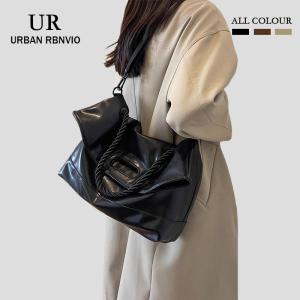 URBAN POWER Large Capacity Commuter Tote Bag Womens Casual Crossbody Bag Magnetic Buckle Soft Surface Pure Color