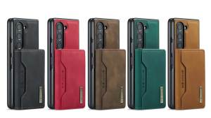 2 in 1 Magnetic Vintage Wallet Cards Slot Leather Cases for Samsung Galaxy Z Fold 8 Ultra 7 6 5 4 3 Shockproof for Magsafe Cover