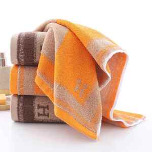 Khăn Mặt Mềm Mại Thấm Hút Pure Cotton Dobby Khăn Mặt Tắm Cho Người Lớn Quần Áo Vải Sử Dụng Tại Nhà Quà Tặng Khăn Mặt