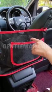 Jaring Penyimpanan Mobil Multifungsi Car Seat Net Organizer Universal