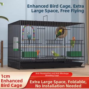 DIJIE | Large Parrot Cage for Various Small Birds