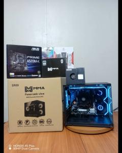 AMD Ryzen 5 3400G 256GB M.2 SSD 16GB RAM 3200Mhz DDR4 650W 80+ Bronze PSU SYSTEM unit MID GAMING