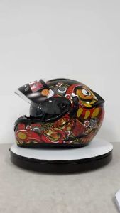 K3 หมวกกันน็อคเต็มใบ N110 หมวกกันน๊อค รถจักรยานยนต์ แว่น2ชั้น ชิวใส