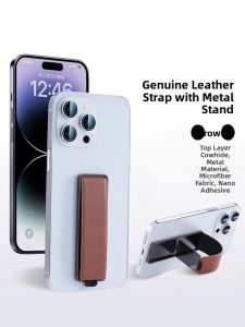 Piple | Support Anti-drop Portable Phone Stand with Wristband Back Adhesive Desktop Foldable Frame