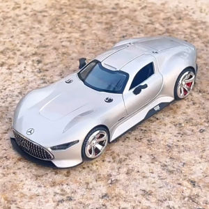 1:32 Scale GT Models Toy Cars Alloy Diecast Doors Can Opened Miniature Car with Light Music Vehicle Kids Childrens Day Gifts