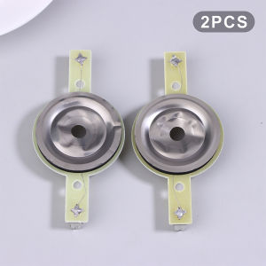 2Pcs 25.4MM Tweeters Voice Coil Round Speaker Treble Coil Horn Titanium Film Copper Clad Alumium Diaphragm Repair Parts