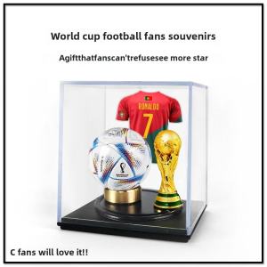 Creative Cristiano Ronaldo Messi Trophy Display Fan Gifts Mens Soccer Memorabilia Cup World Cup Bundesliga La Liga Serie a Premier League