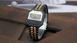 jam tangan pria dewasa Jonas Jasmin jj 5350 m digital alarm stopwatch stainless steel