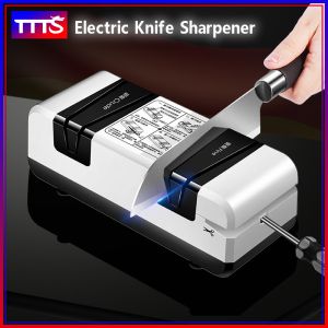 Fully Automatic Electric Knife Sharpener Multi-function Cut Sharpener For Slotted screwdrivers Scissors Household Kitchen Cutter Grinder Electric Fast Sharpener