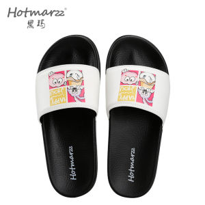 Hotmarzz ผู้หญิง ฤดูร้อน รองเท้าแตะ รองเท้าแตะ นุ่ม ด้านล่าง กันลื่น ทนต่อการสึกหรอ ทันสมัย รองเท้าแตะส้นแบนแจ๊กเก็ต