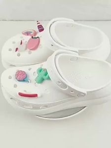 Jibbitz cross charms Shoe Buckle Three-Dimensional Mushroom Colorful Flowers Cute Fashion Shoes Accessories