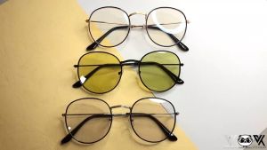 Kacamata Minus 3447 Anti Radiasi UV & Photocromic Hp Laptop Gadget Normal s/d -4.00 Pria / Wanita / Anak-anak  Korea Fashion Oval